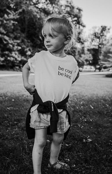 Be Cool Be Kind Toddler T-Shirt - Cal and Chlo Co, toddler boy clothes, kids clothes sales
