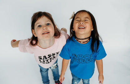 Good Vibes TODDLER T-shirt - Cal and Chlo Co