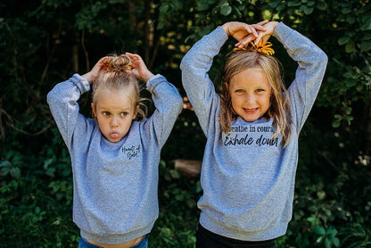 Heart of Gold YOUTH crewneck - Cal and Chlo Co
